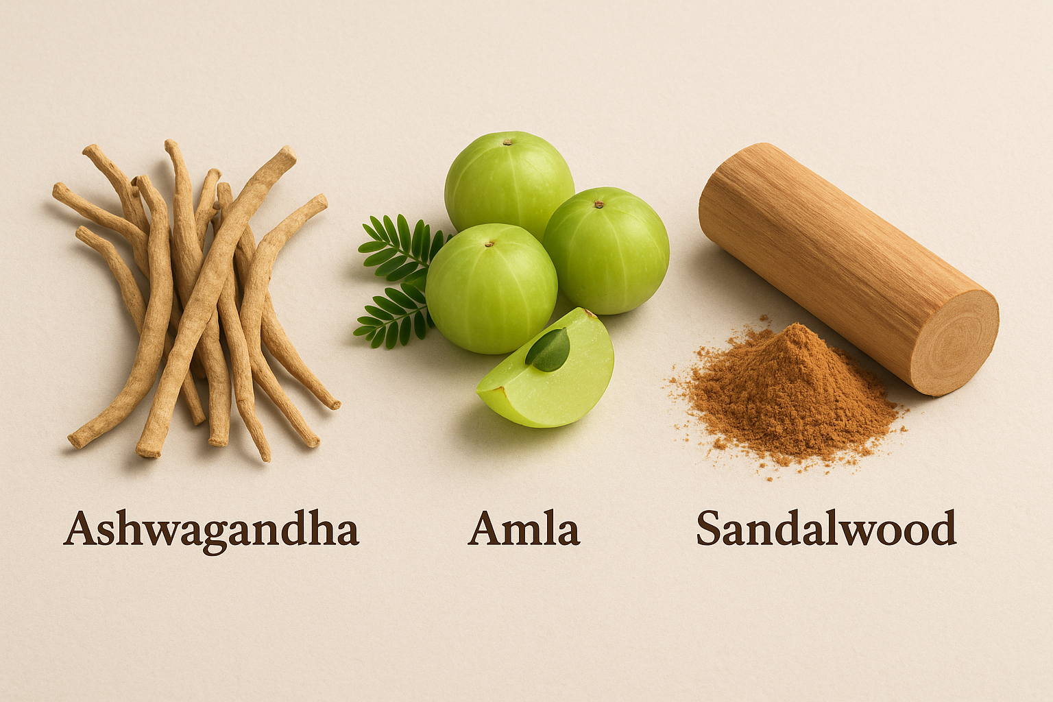 Soothe Your Senses with a Luxurious Blend of Ashwagandha, Amla, and Sandalwood